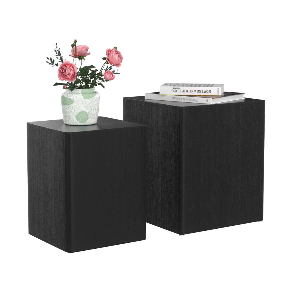 Black Oak Nesting Table Set of 2 U28208