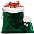 2 Pieces Velvet Drawstring Santa Bags W725
