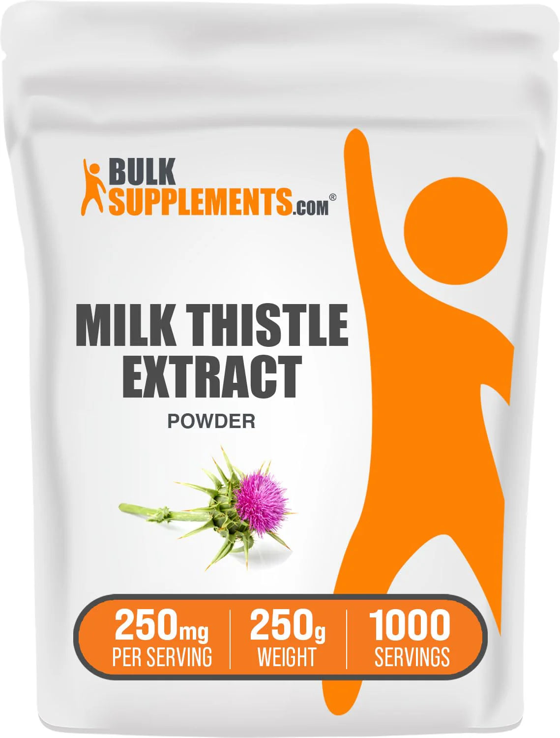 Milk Thistle Extract Powder 250 Grams - 8.8 oz E10443