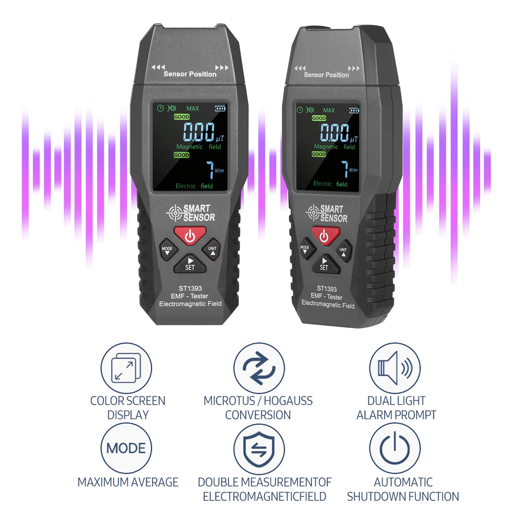 Digital LCD Handheld EMF Detector O1775