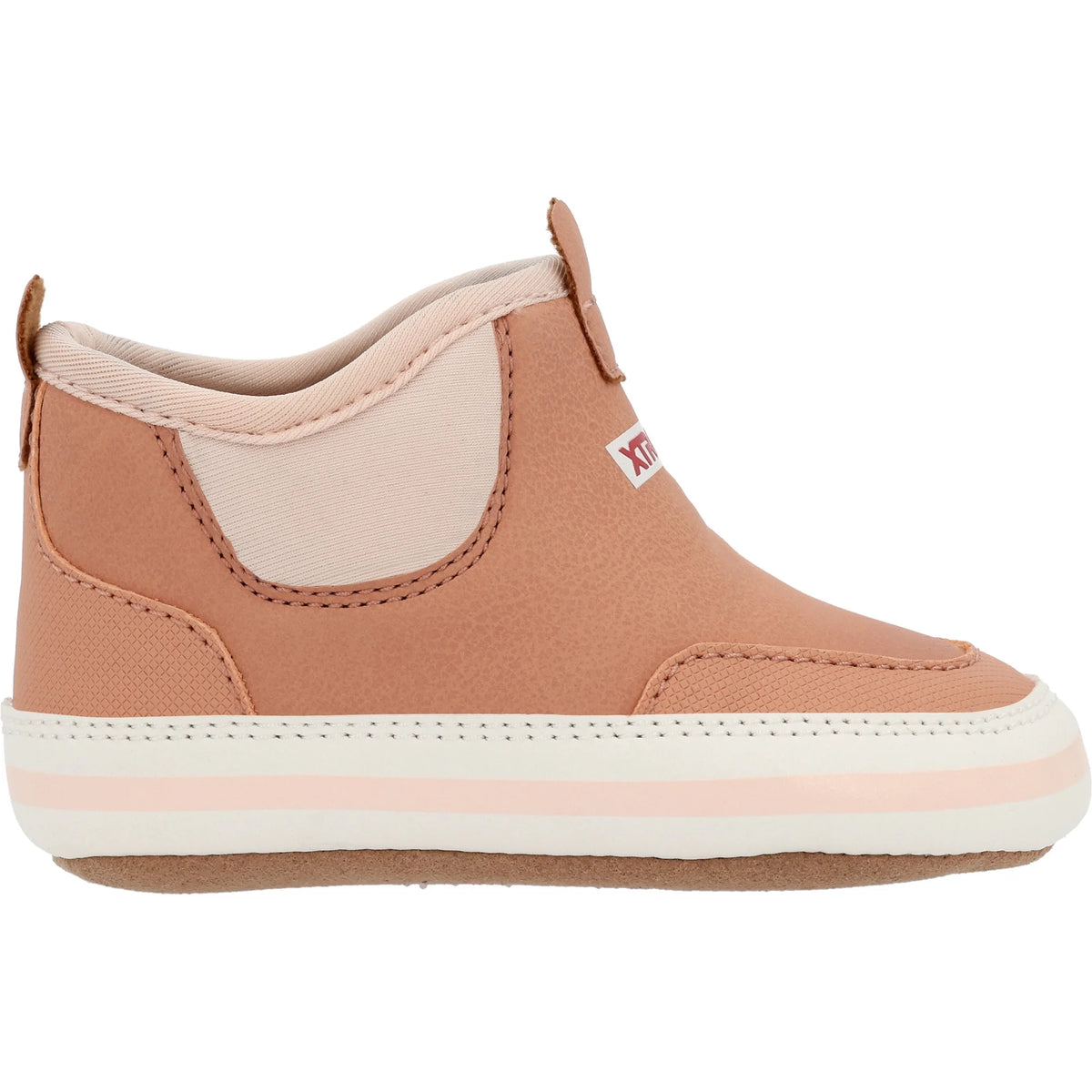 Blush Pink Ankle Deck Boot D62301