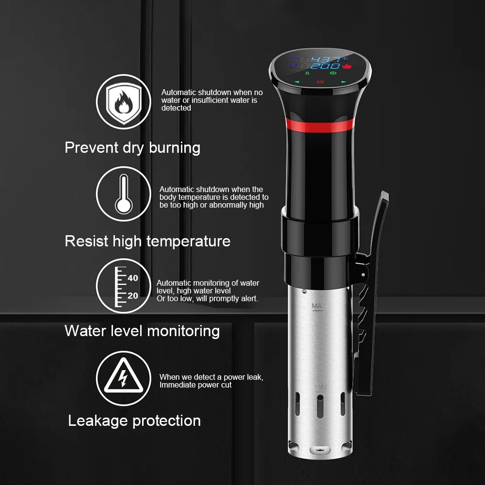 Waterproof LCD Sous Vide Cooker O3506