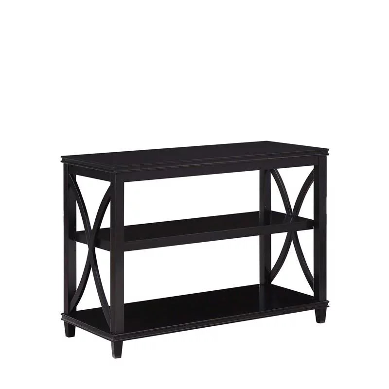 Black Wood Console Table N4598