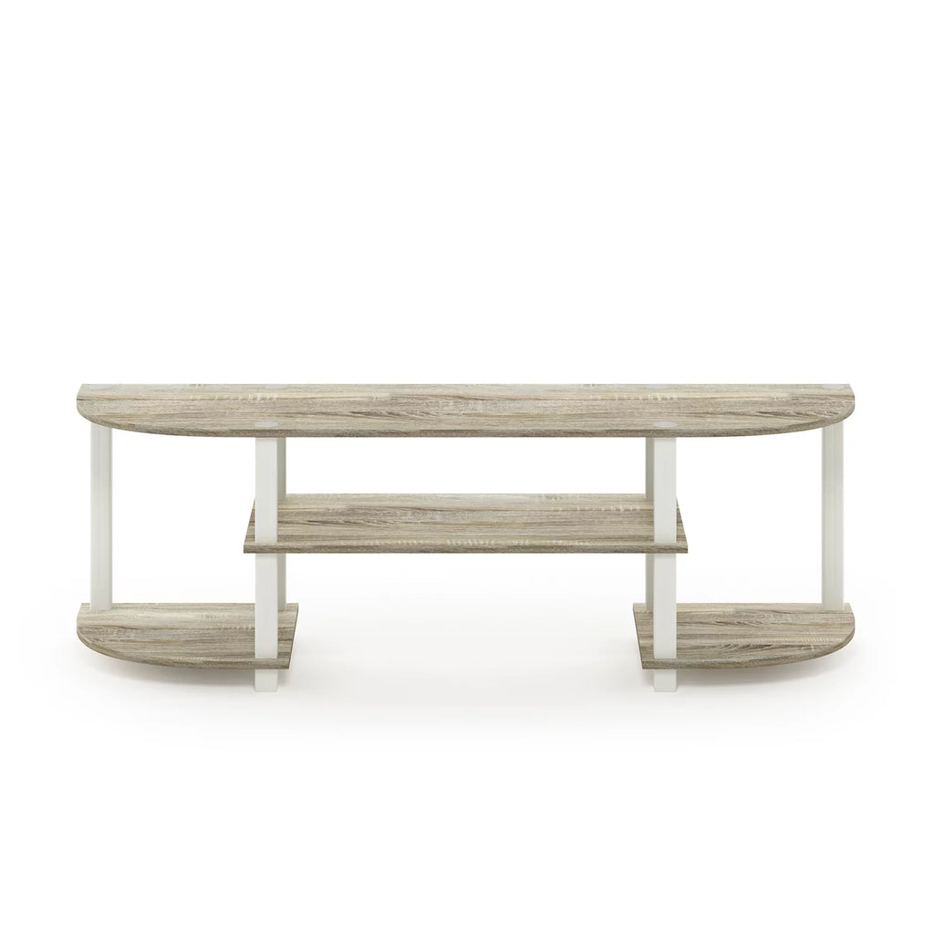 Sonoma Oak/White TV Entertainment Center D7835
