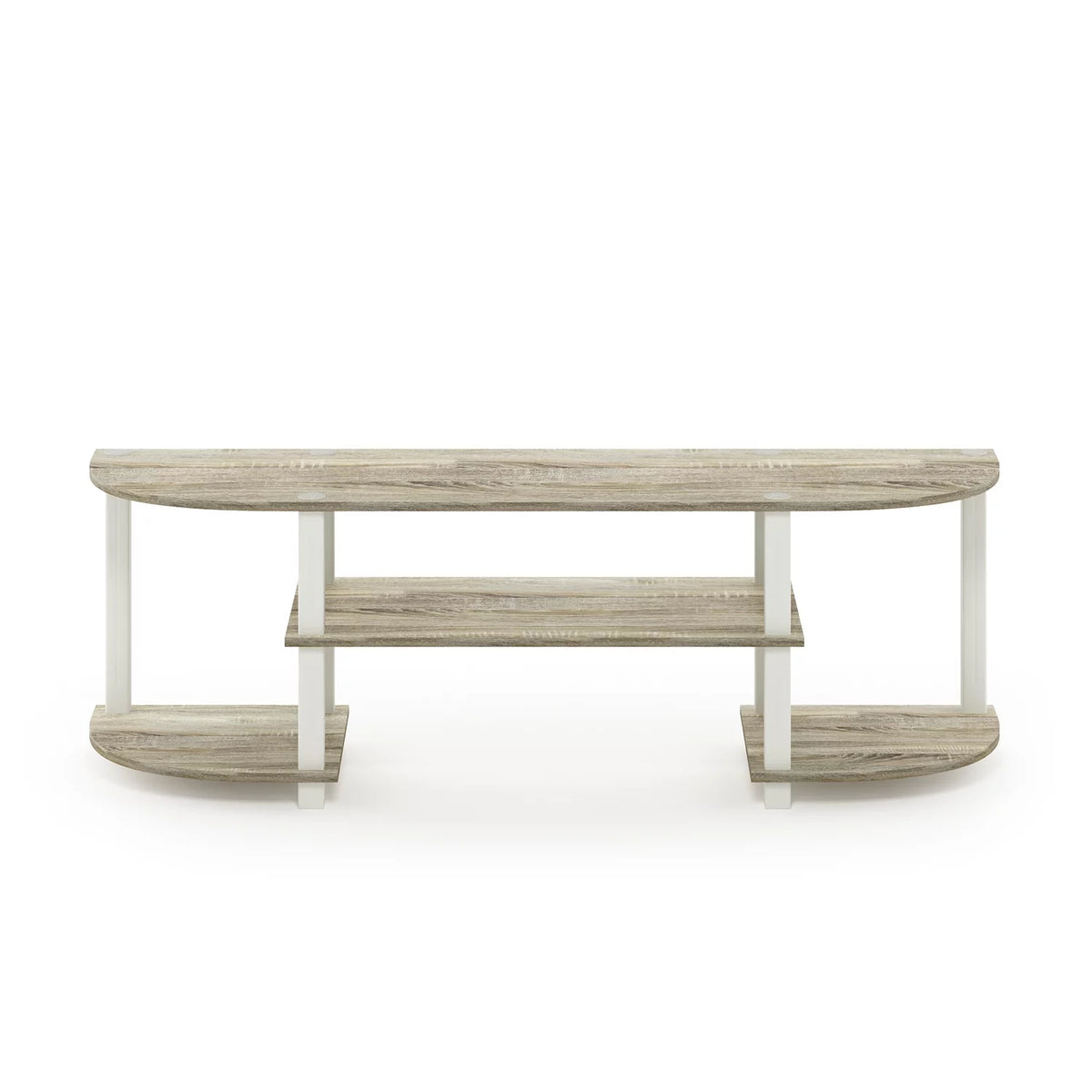 Sonoma Oak/White TV Entertainment Center D7835
