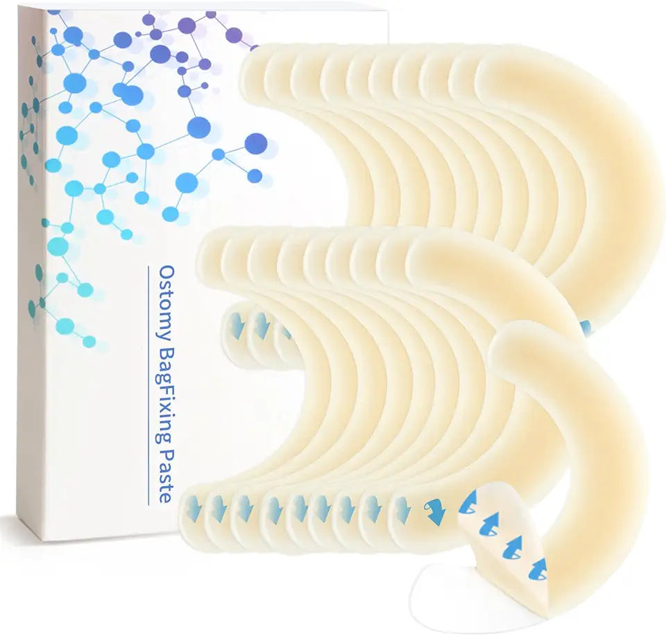 20PCS Ostomy Barrier Strips Elastic Adhesive Tape Strips M37750