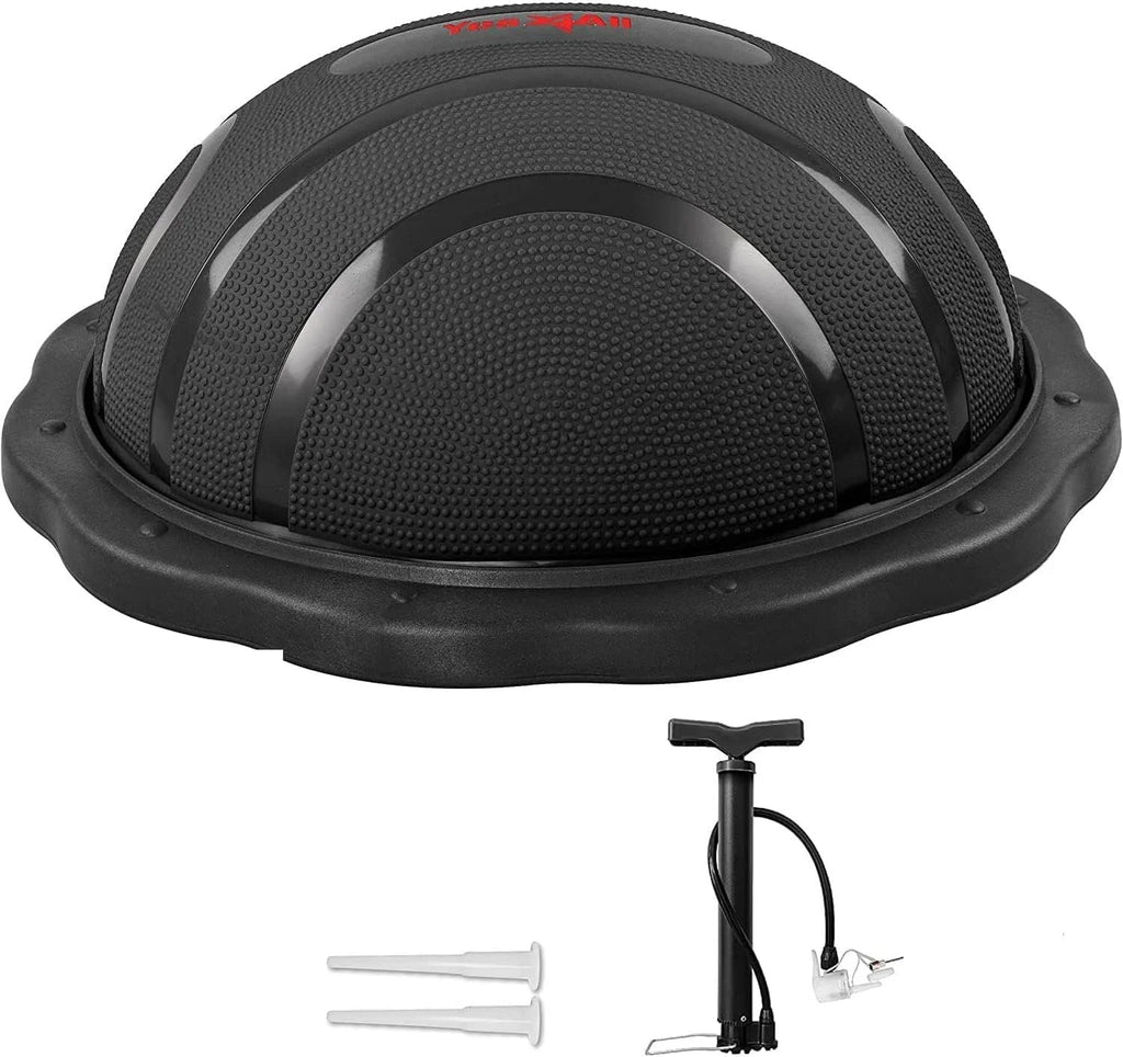 Half Ball Balance Trainer Black Matte T3627