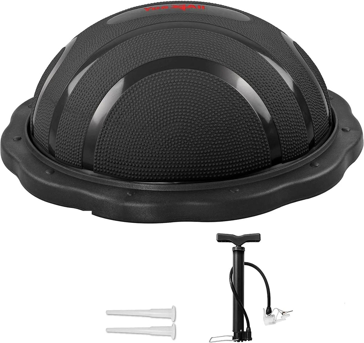 Half Ball Balance Trainer Black Matte T3627