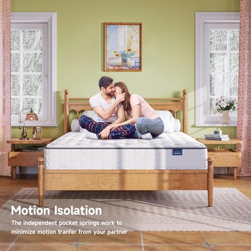 Full Size 12 Inch Hybrid Innerspring Memory Foam Mattress Y8959