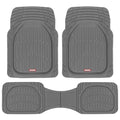 Black All-Weather Automotive Floor Mats Full Set I629