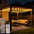 10 x 10ft 240 LED 35 Colors Changing Net Lights N11396