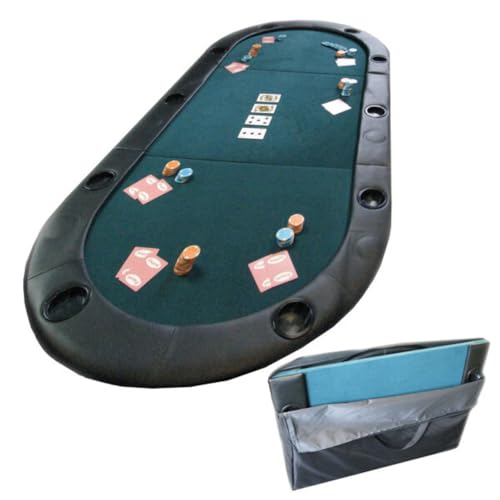 Padded Poker Table Top with Cupholders S424343