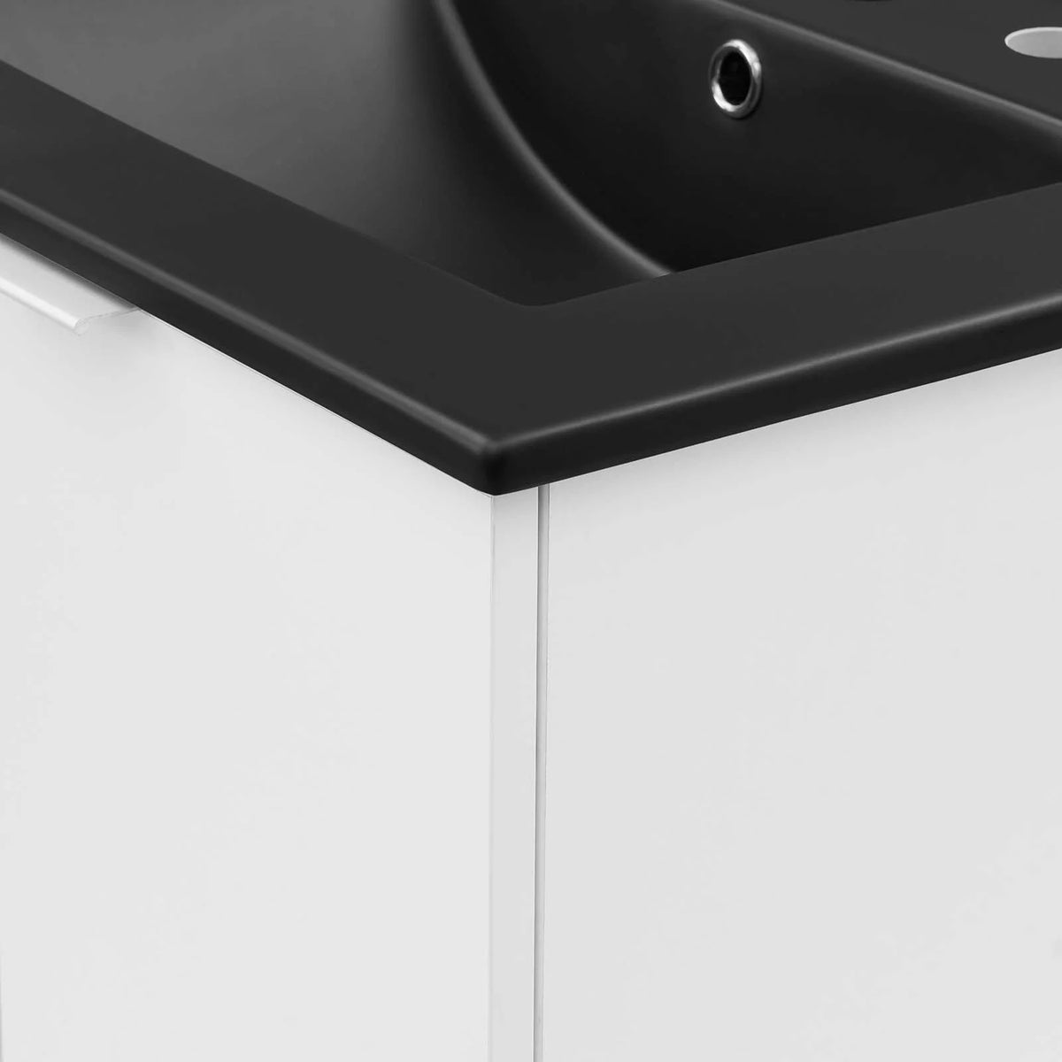 Wall Mounted Melamine Sink Vanity Cabinet B46654