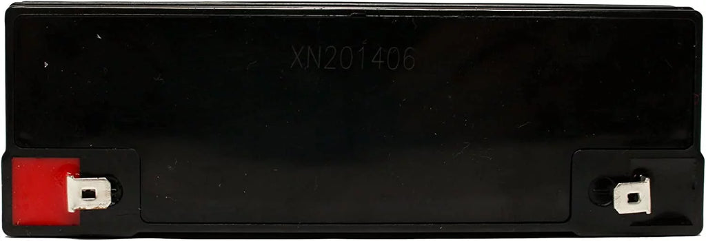 6V 12Ah Sealed Lead Acid Battery 4x Pack with F1 to F2 Terminal Adapters E633123
