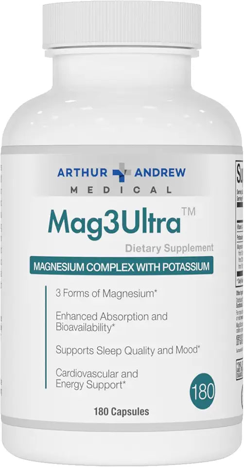 Triple Magnesium Supplement 180 Capsules X869951