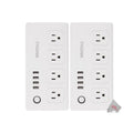 Smart Plug Power Strip 4 Wi-Fi Outlets 4 USB Ports M256