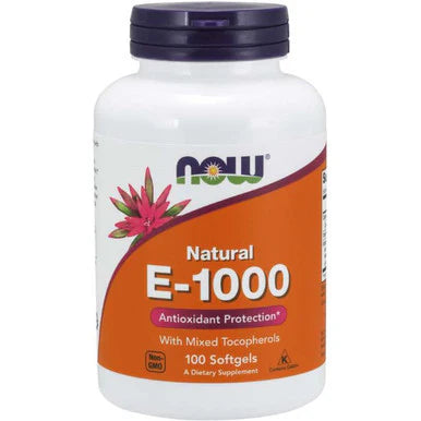 E-1000 Mixed Tocopherols 100 Capsules Q206327