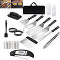 15 Pcs Stainless Steel BBQ Tools Set with Storage Bag M187
