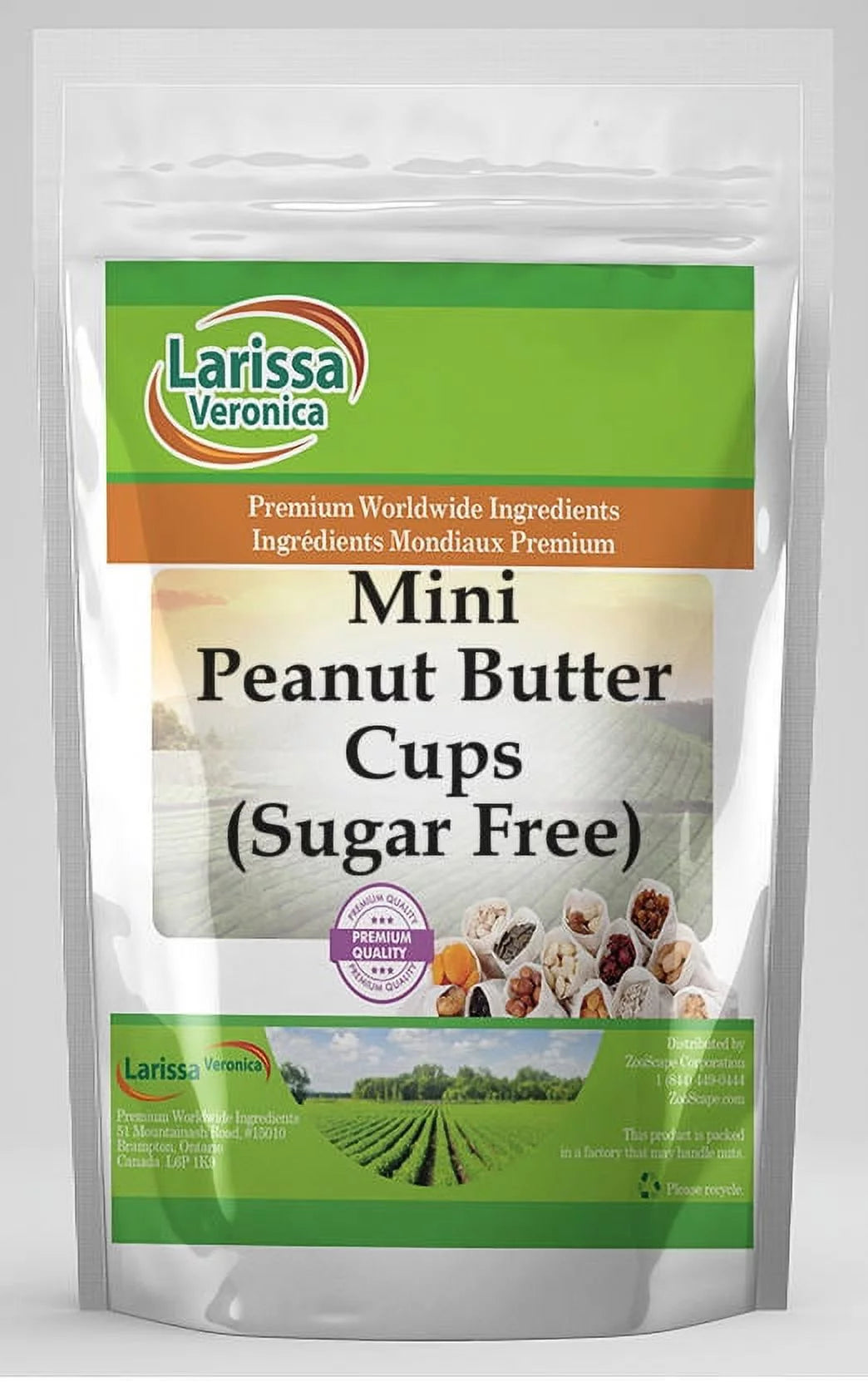 Sugar Free Mini Peanut Butter Cups 16 oz 2-Pack A74167