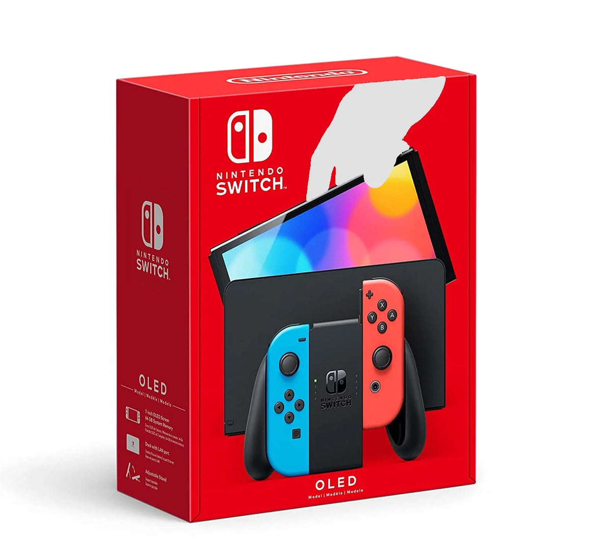 Nintendo Switch OLED Model with Red & Blue Joy-Con H86227