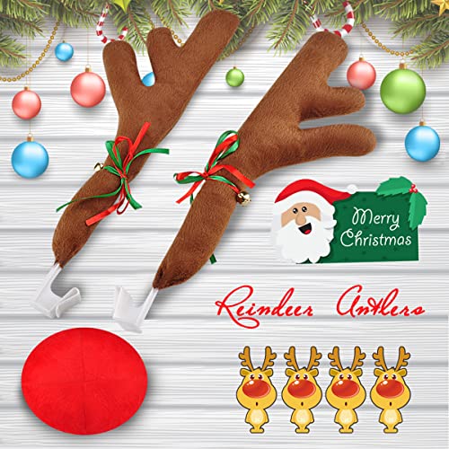 Car Reindeer Antler Kit with Tail Nose H26188