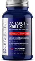 Pure Organic Krill Oil 1000mg Omega 3 Astaxanthin L81129