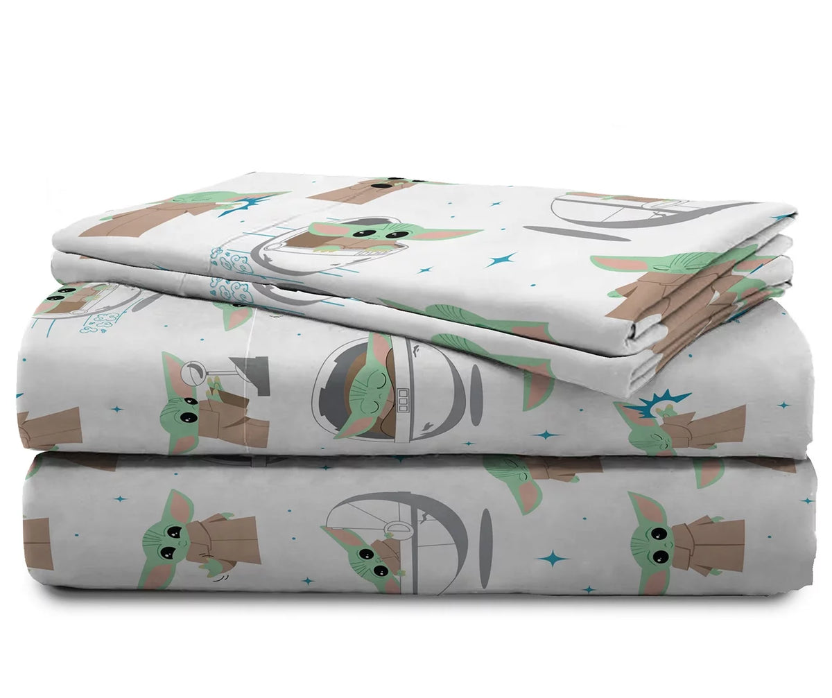 White Twin Microfiber Bed-in-a-Bag L505