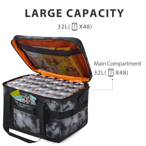 48/60 Cans Insulated Collapsible Soft Cooler Bag Z7026