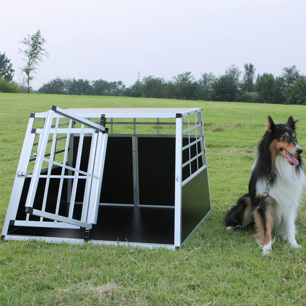Aluminium Pet Car Transport Cage D330584