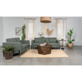 Upholstered Fabric Sofa Set with Track Arms U628