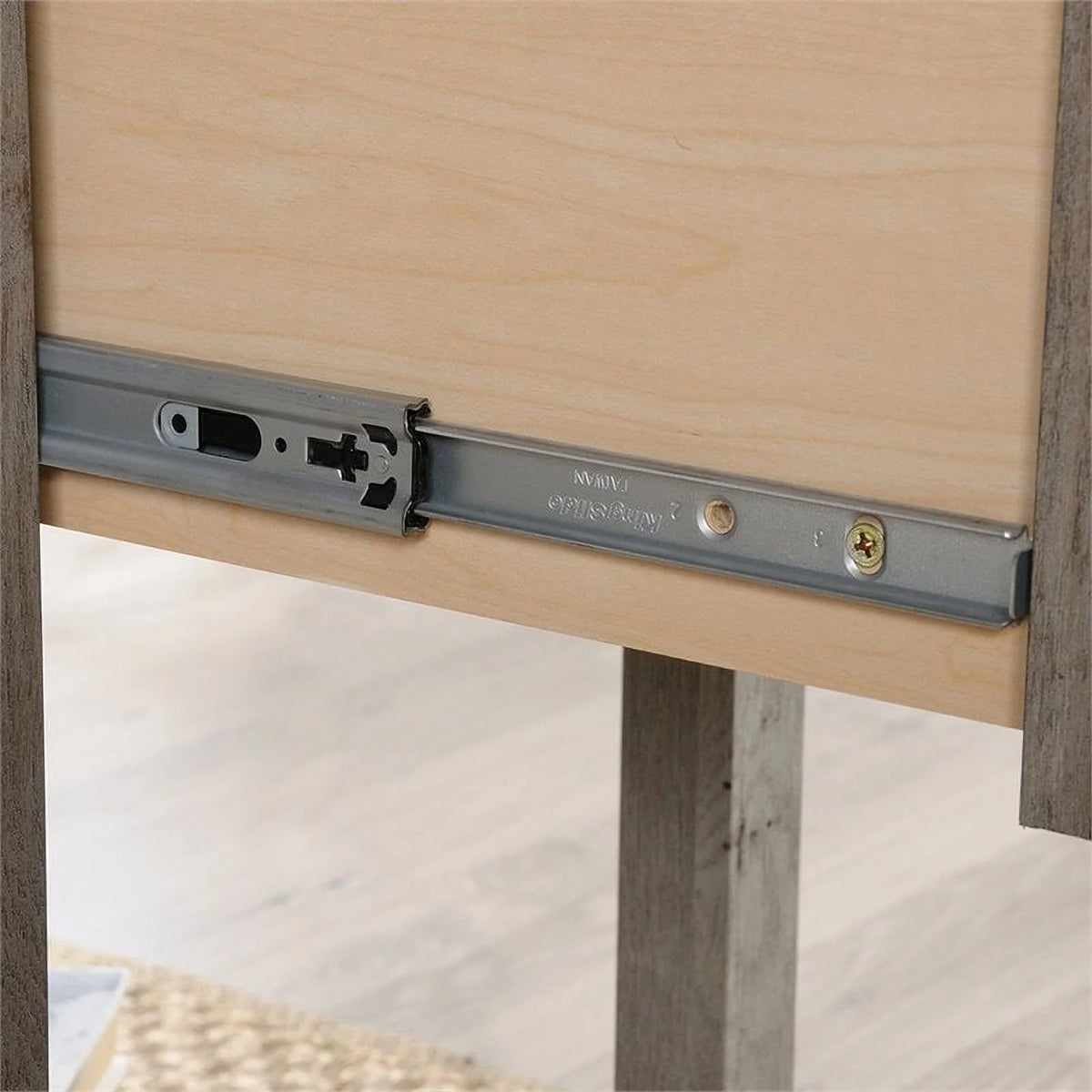 Engineered Wood Writing Desk in Mystic Oak B44423