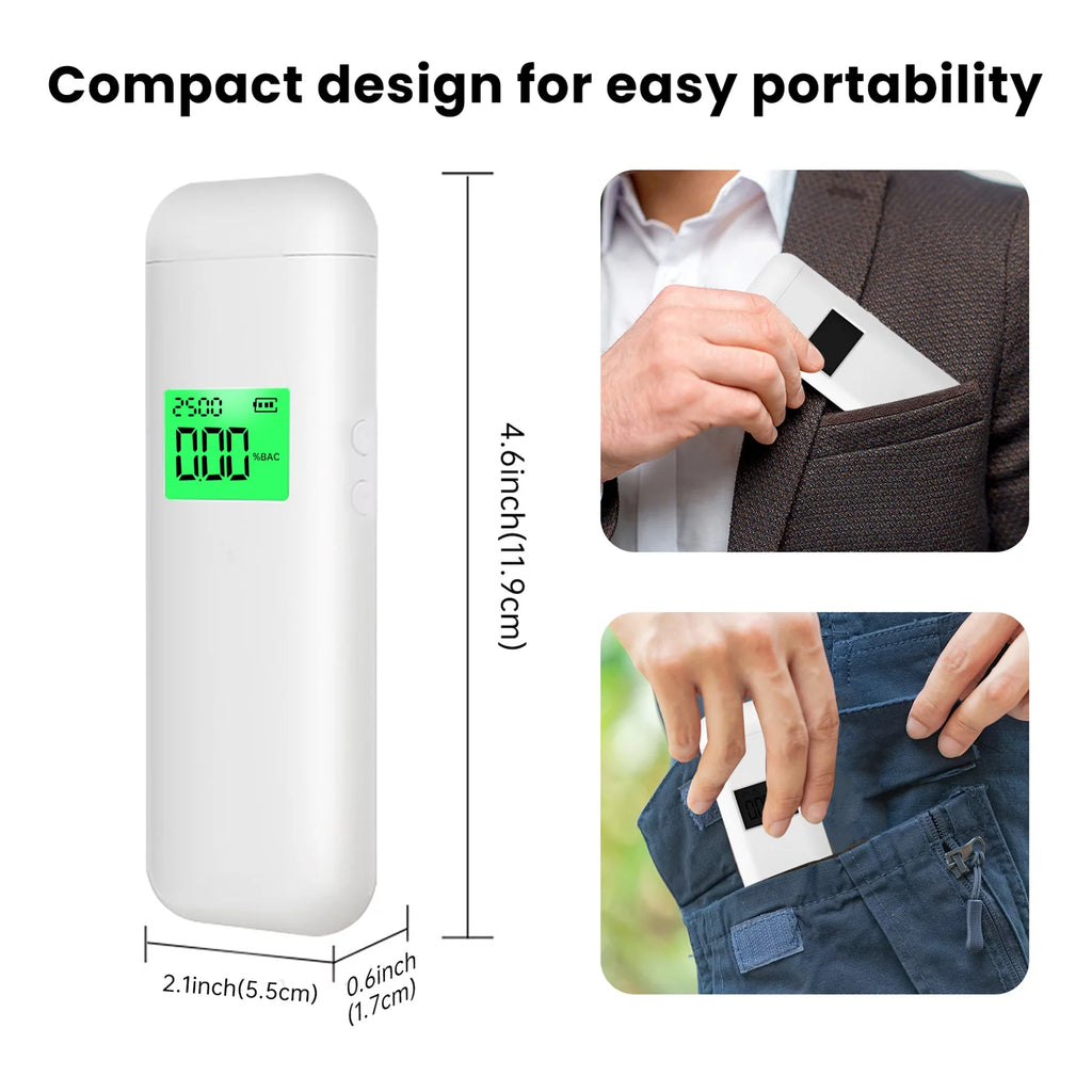 Type-C LCD Display Portable Rechargeable Tester A91765