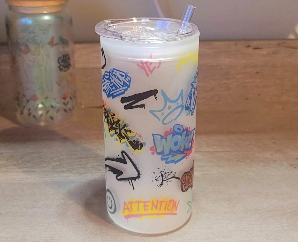 20 oz Beer Can Glass Q137179