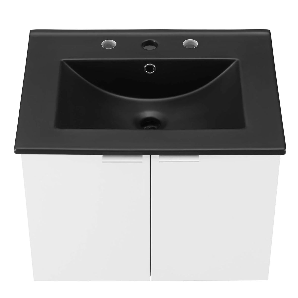 Wall Mounted Melamine Sink Vanity Cabinet B46654