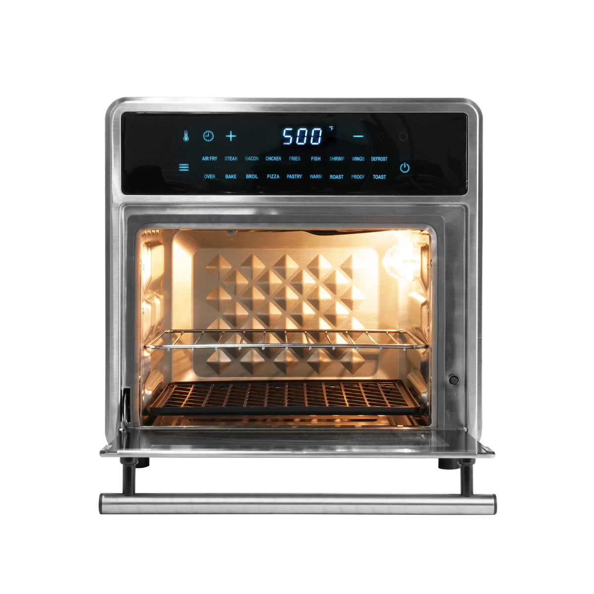 16 Quart Stainless Steel Air Fryer Oven and Grill K32560