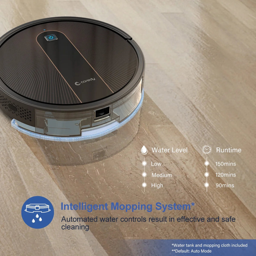 Robot Vacuum Cleaner and Mop 2200Pa Suction X482