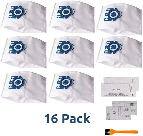 3D Vacuum Cleaner Bags 16 Dust Bags + 4 Set Filters H92774