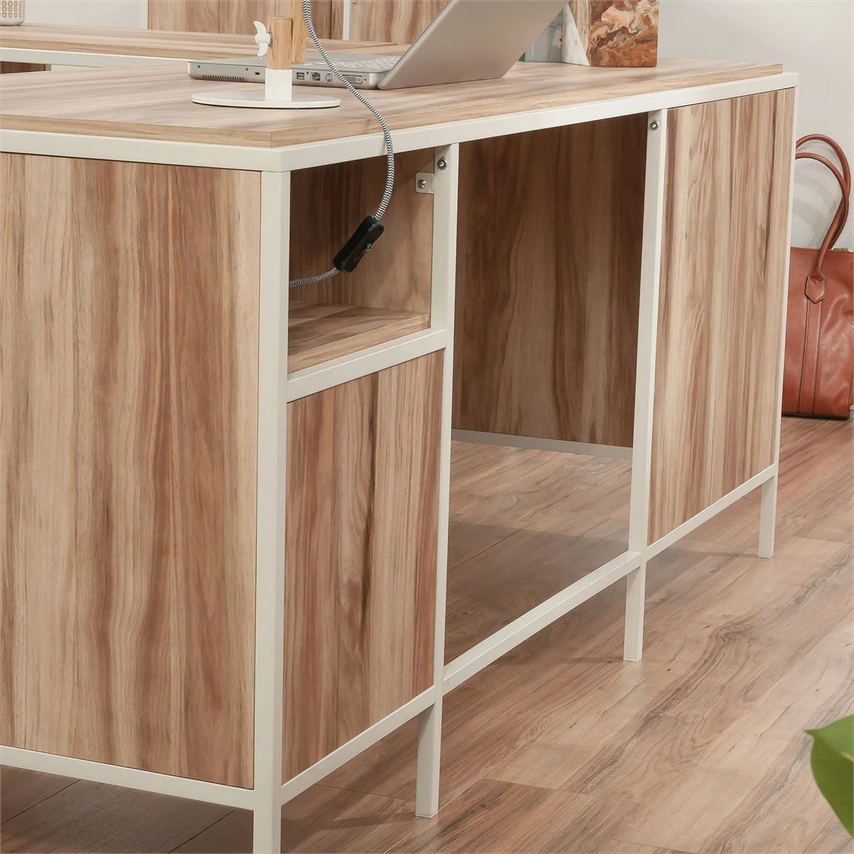 Engineered Wood L-Desk S88818