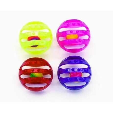 Assorted Lattice Balls Cat Toys 4/Pkg C99491