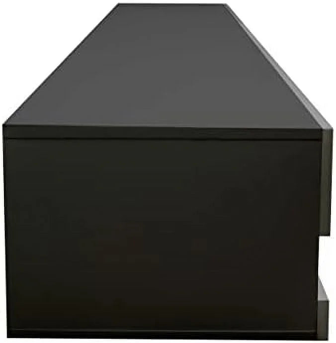 79" Floating TV Stand with 16 Color LEDs 2 Drawers G6832