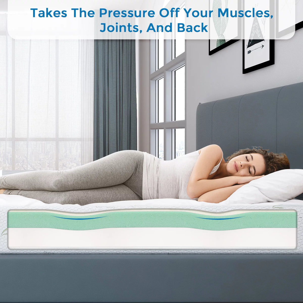 8 inch Memory Foam Mattress A73586