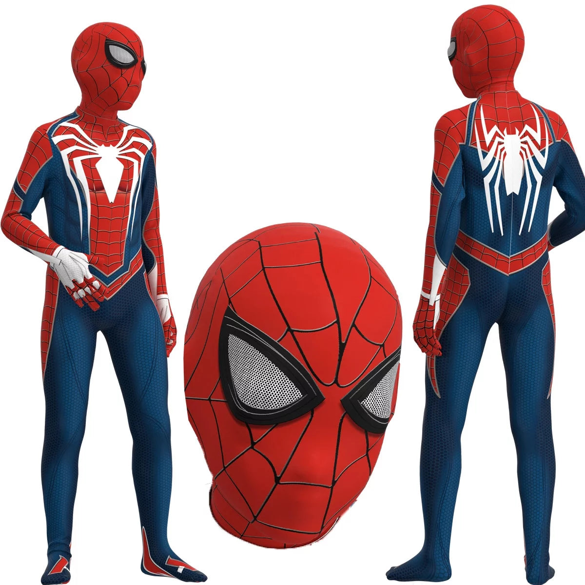 Kids Superhero Jumpsuit Costume for 4-5 Years M28443