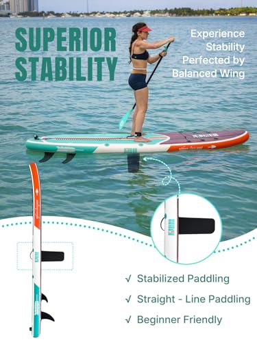 Inflatable Stand Up Paddle Board with Anti-Slip EVA Deck Y2492