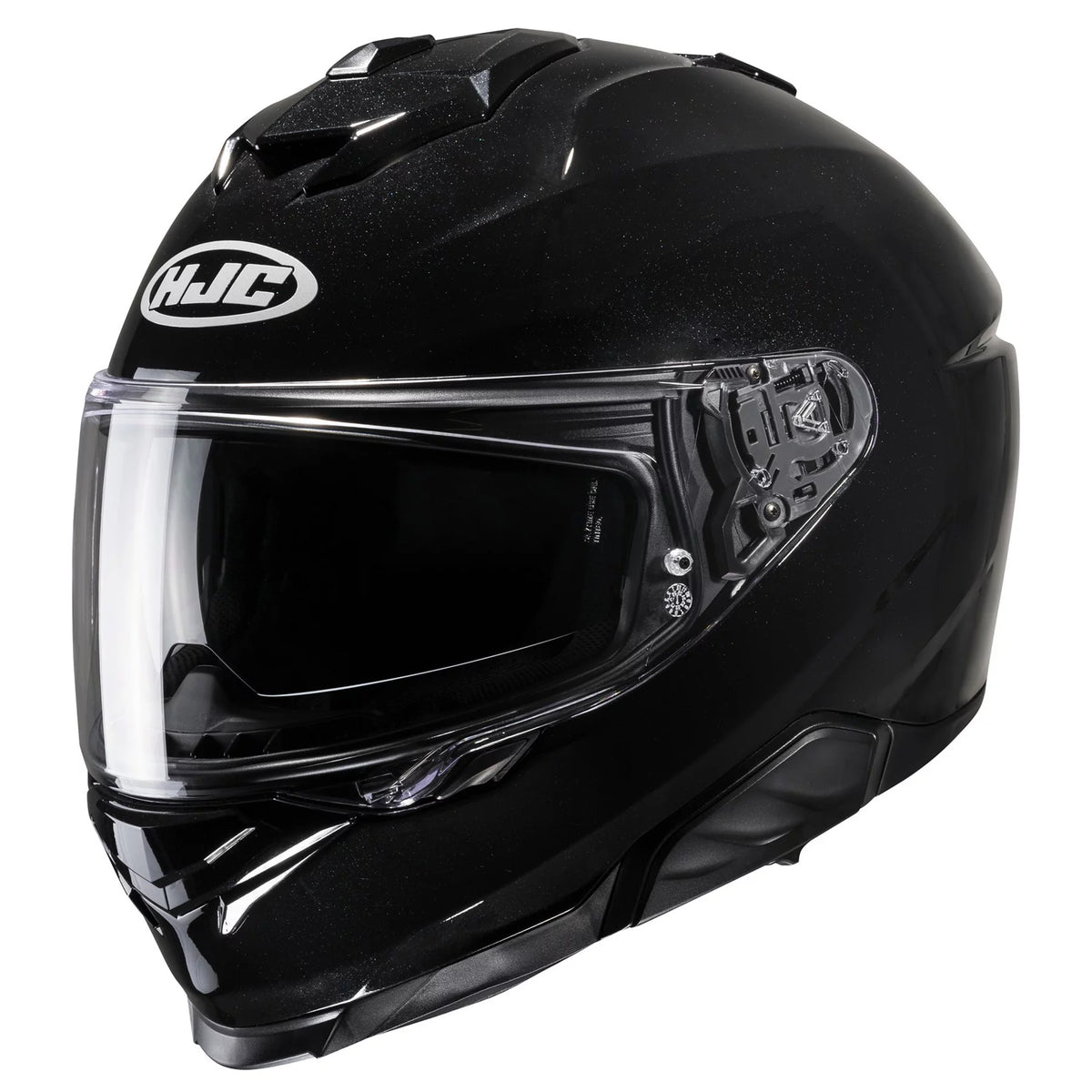 Black Motorcycle Helmet J7892
