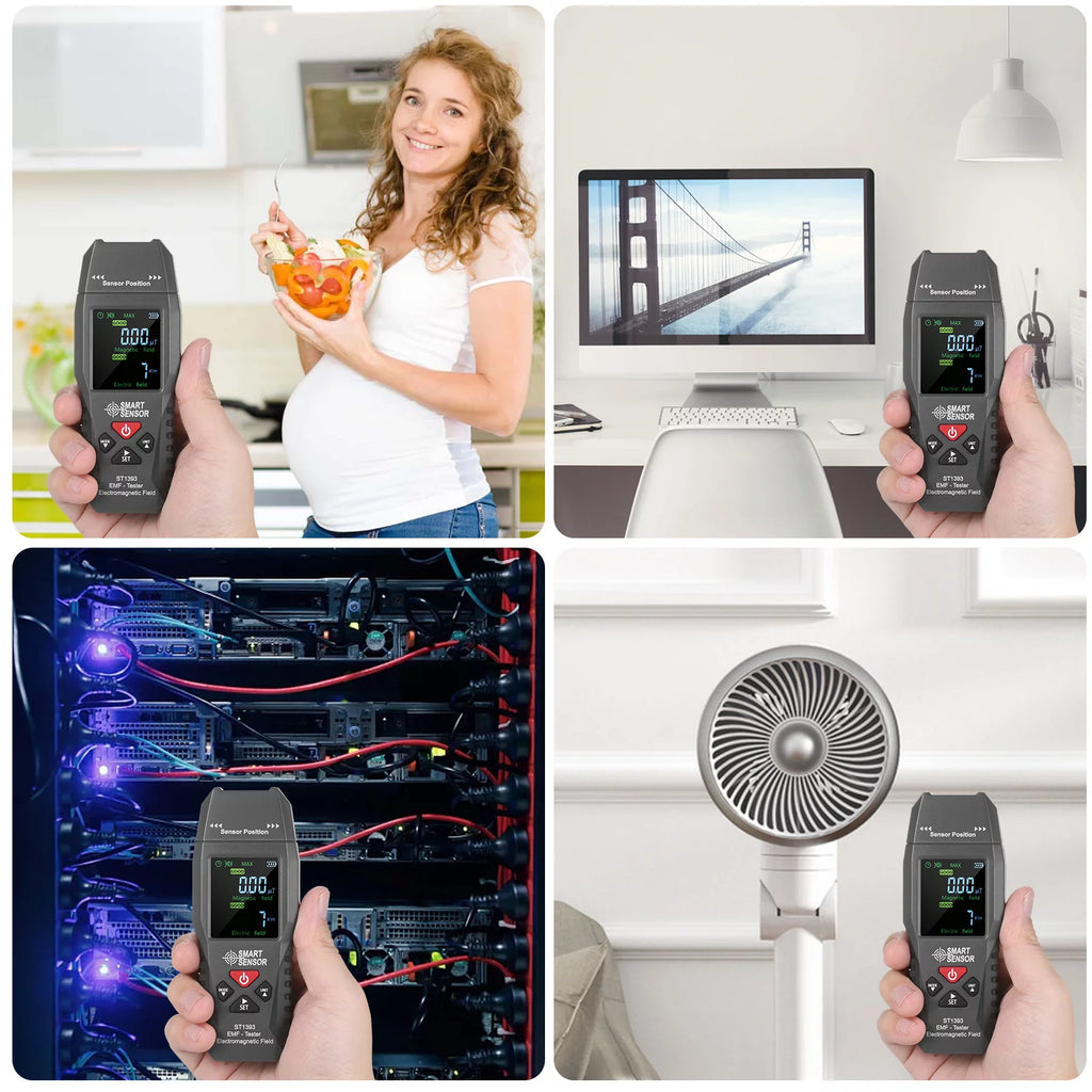 Digital LCD Handheld EMF Detector O1775