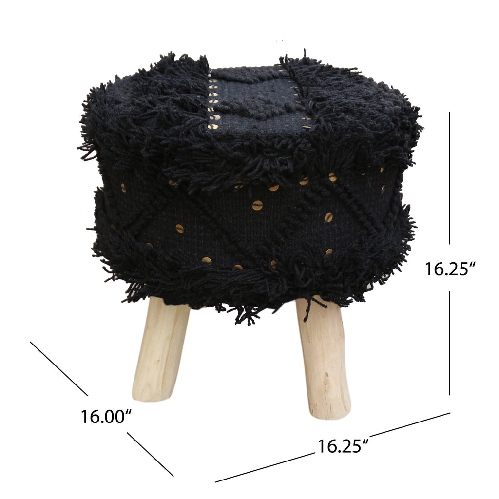 Handcrafted Fabric Stool G179