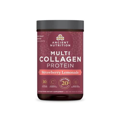Collagen Protein Powder Strawberry Lemonade 24 Servings 9.65oz L200843