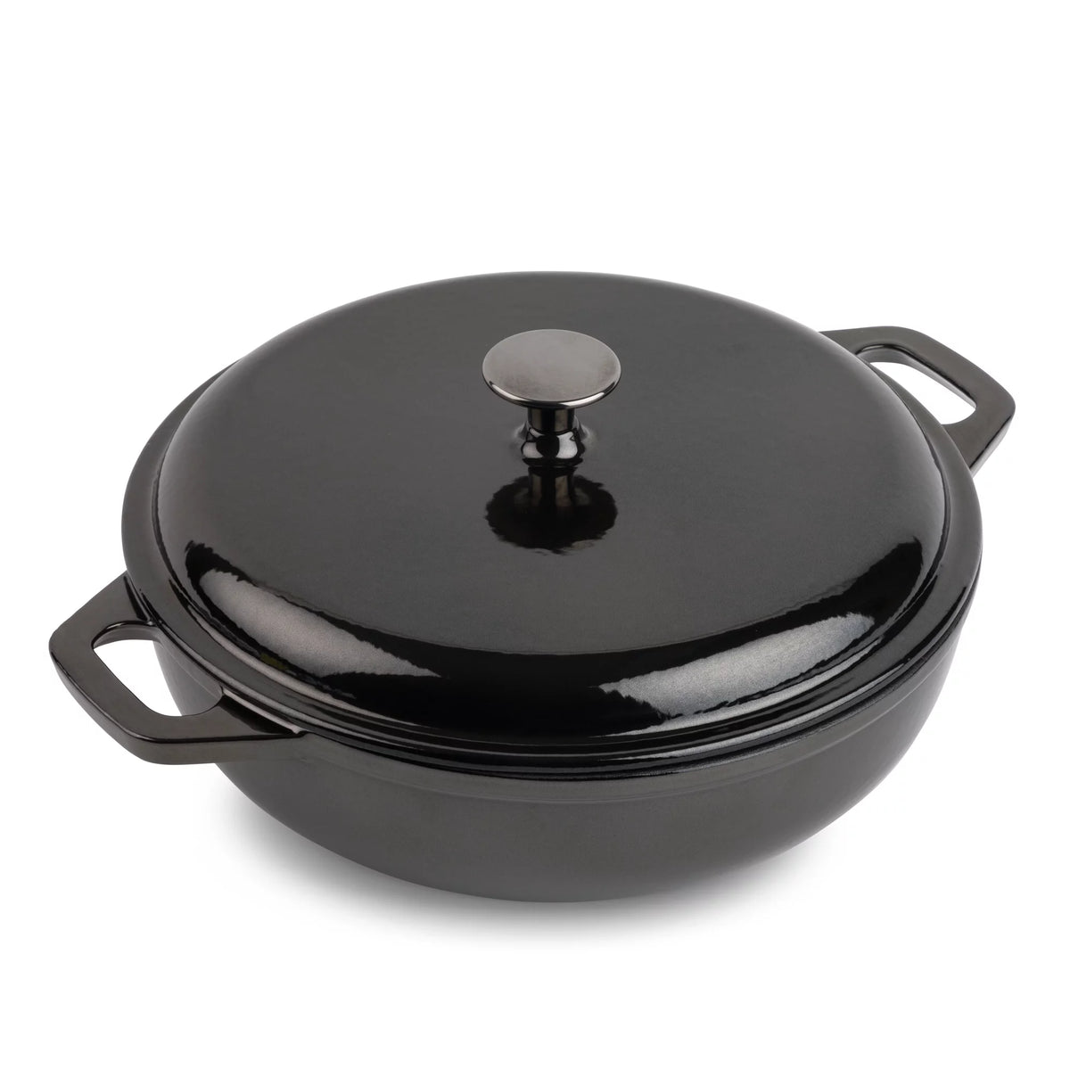 5.2 QT Enameled Cast Iron Braiser T382