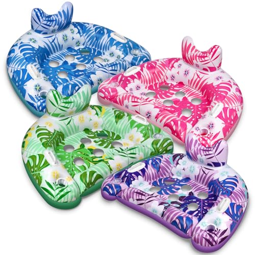 3 Pack Inflatable Pool Floats with Cupholders X218