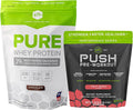 Chocolate Protein and Pre-Workout Powder A343